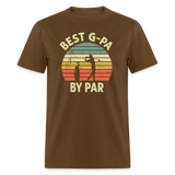 Best G-Pa By Par Unisex Classic T-Shirt - brown