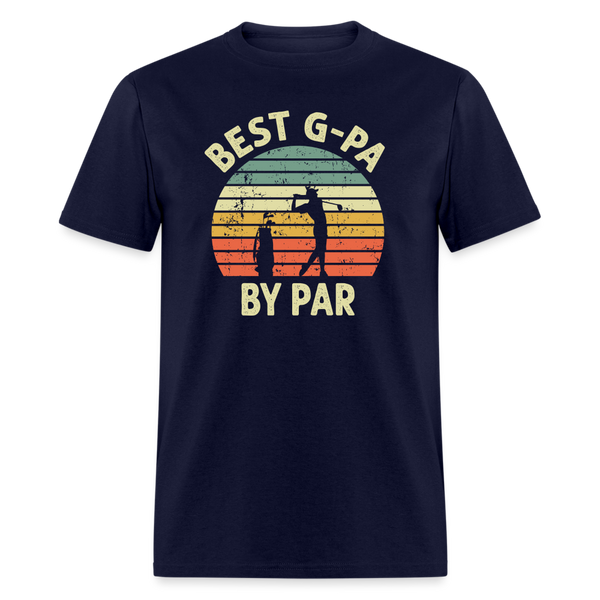 Best G-Pa By Par Unisex Classic T-Shirt - navy
