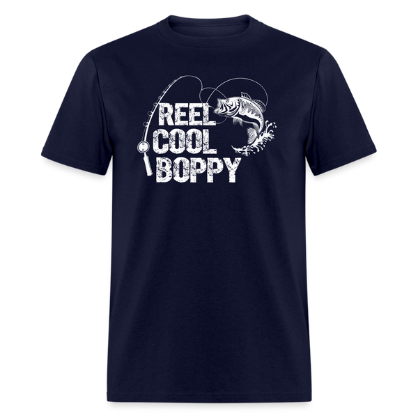 Reel Cool Boppy Unisex Classic T-Shirt - navy