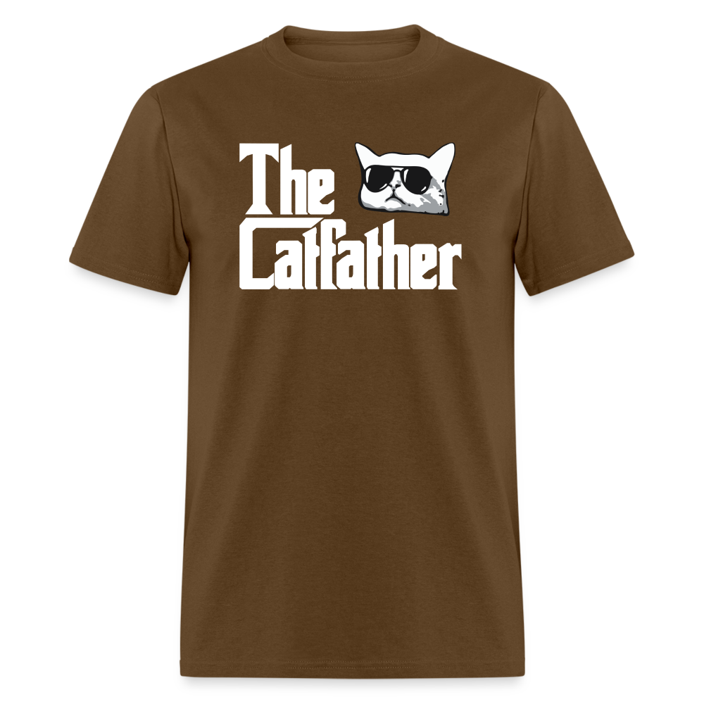 The Catfather Unisex Classic T-Shirt - brown