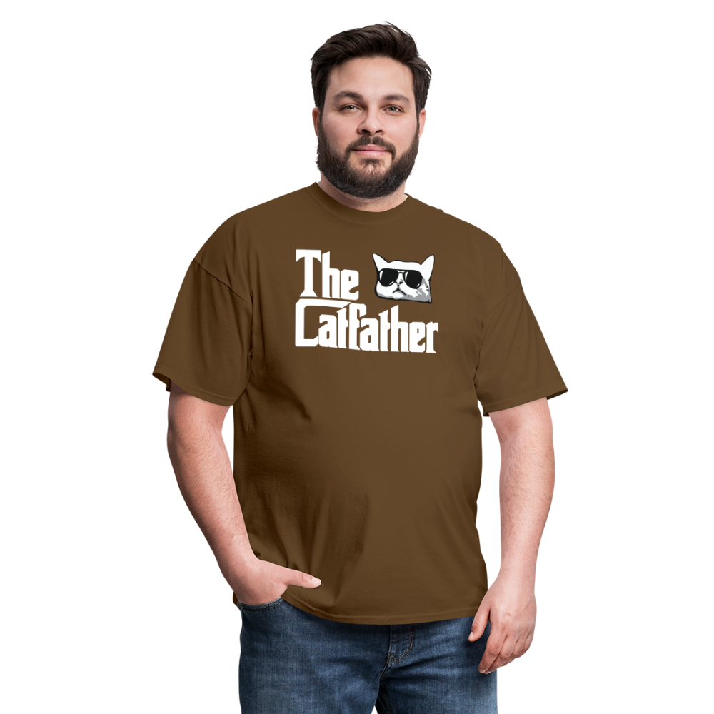 The Catfather Unisex Classic T-Shirt - brown