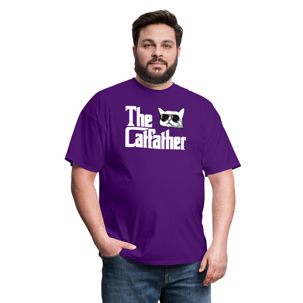 The Catfather Unisex Classic T-Shirt - purple