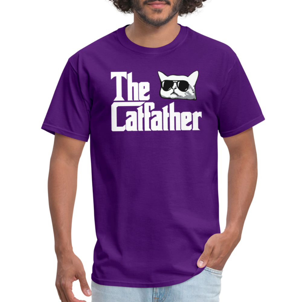The Catfather Unisex Classic T-Shirt - purple