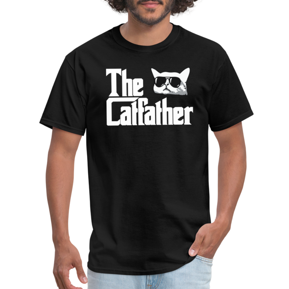 The Catfather Unisex Classic T-Shirt - black