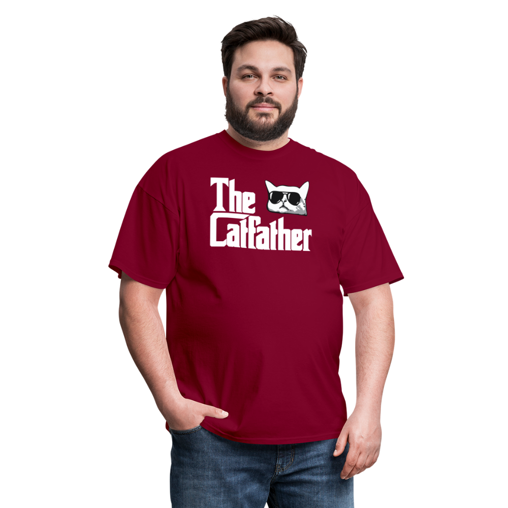 The Catfather Unisex Classic T-Shirt - burgundy