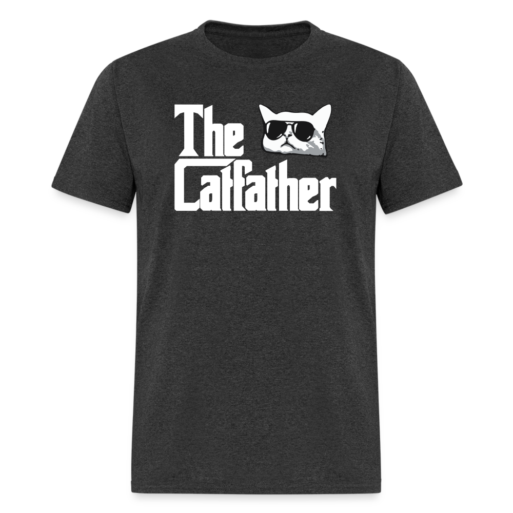 The Catfather Unisex Classic T-Shirt - heather black