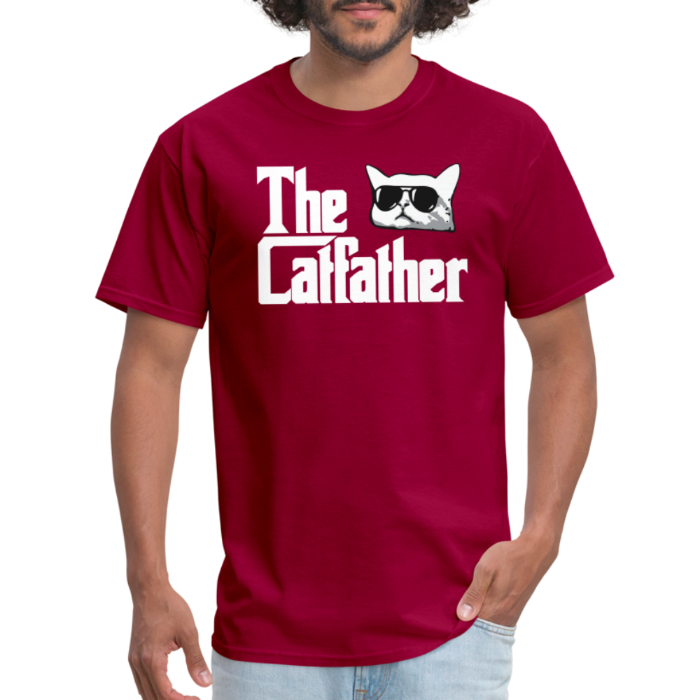 The Catfather Unisex Classic T-Shirt - dark red