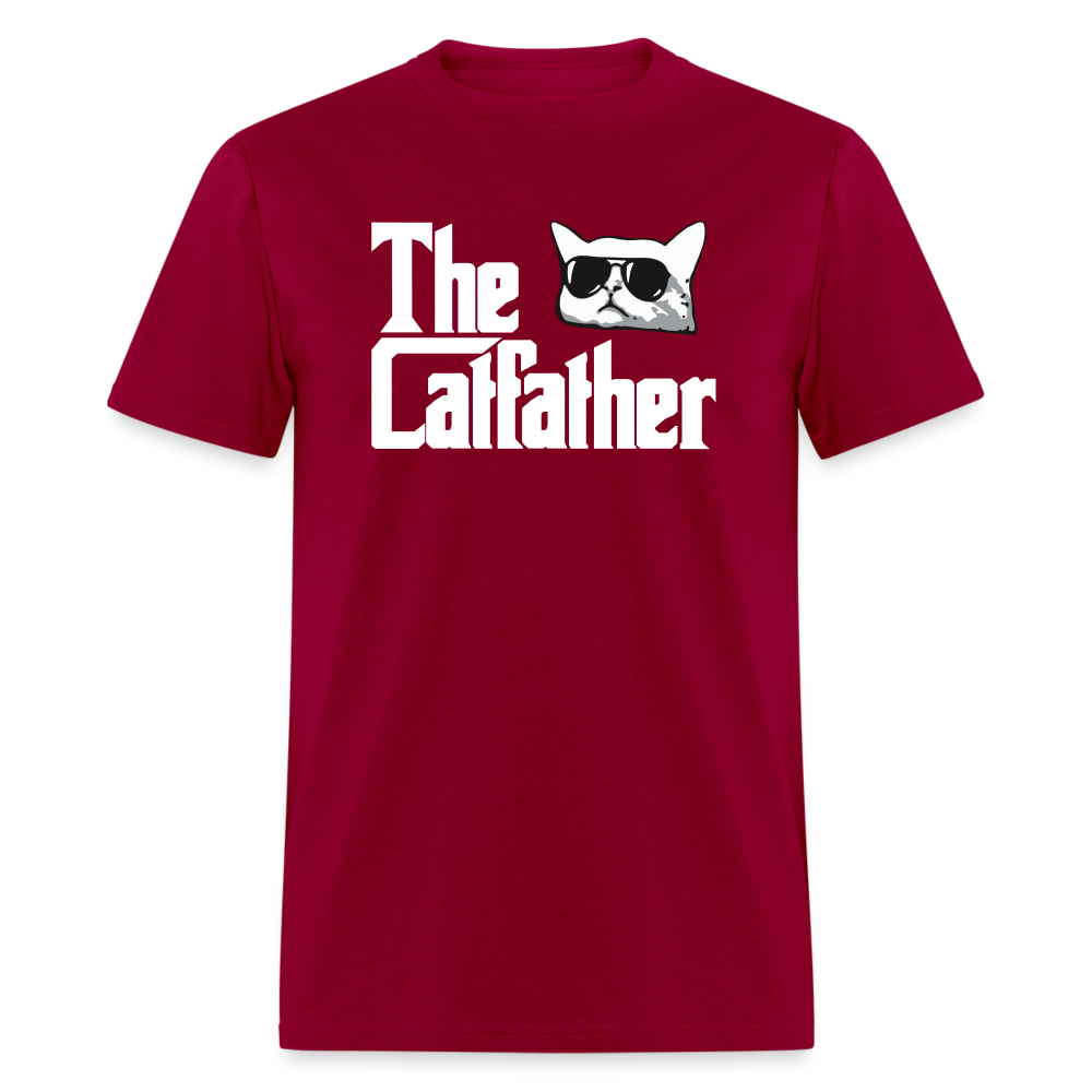 The Catfather Unisex Classic T-Shirt - dark red
