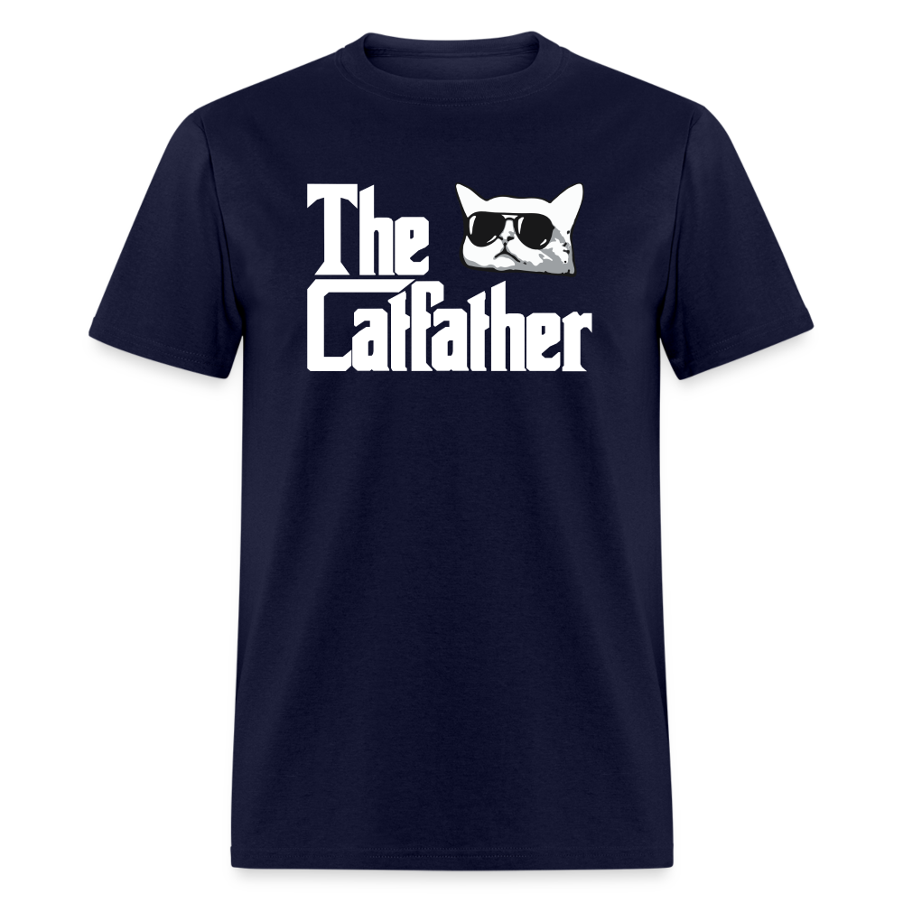 The Catfather Unisex Classic T-Shirt - navy
