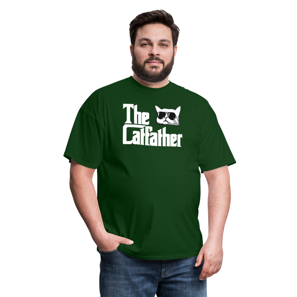 The Catfather Unisex Classic T-Shirt - forest green
