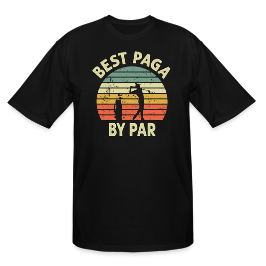 Best Paga By Par Men's Tall T-Shirt - black