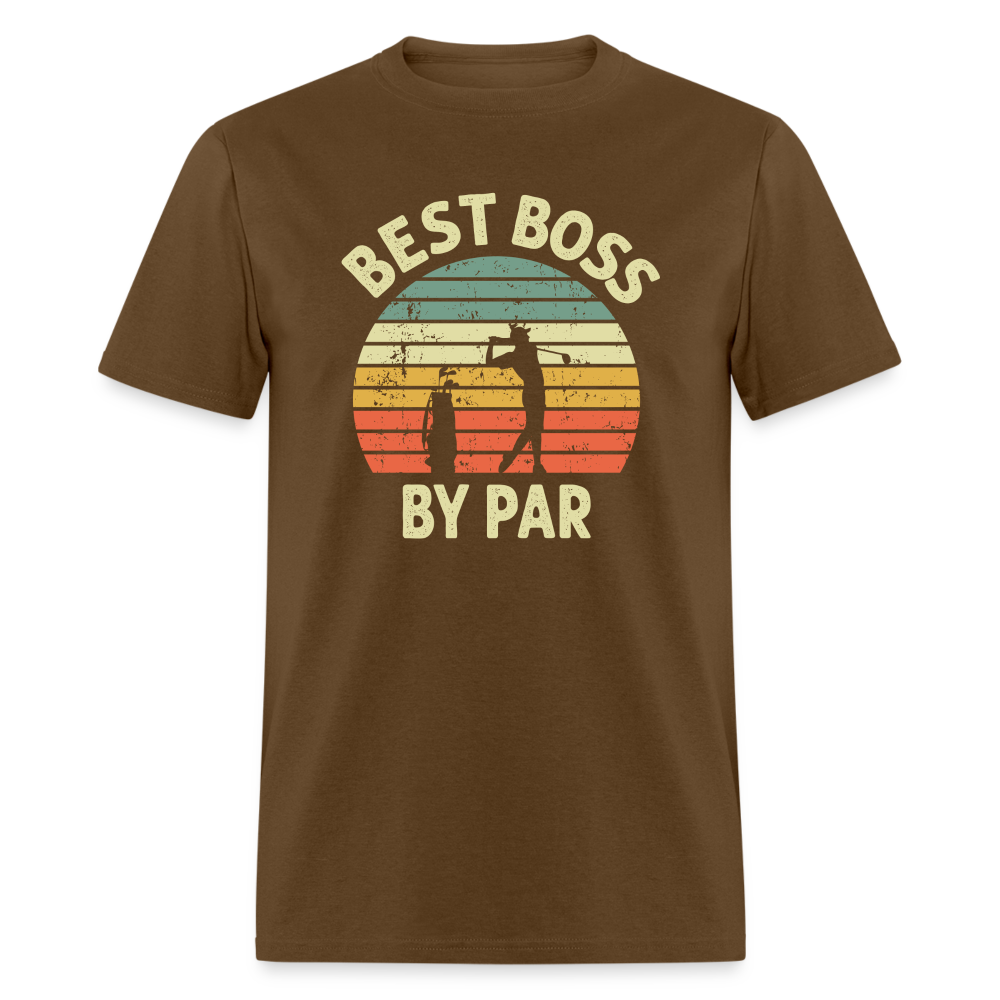 Best Boss By Par Unisex Classic T-Shirt - brown