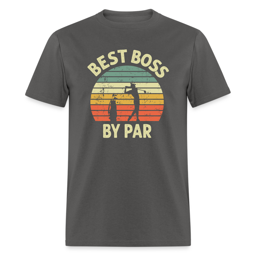 Best Boss By Par Unisex Classic T-Shirt - charcoal
