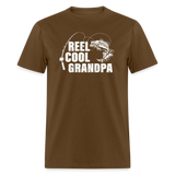 Reel Cool Grandpa Unisex Classic T-Shirt - brown