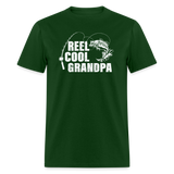 Reel Cool Grandpa Unisex Classic T-Shirt - forest green