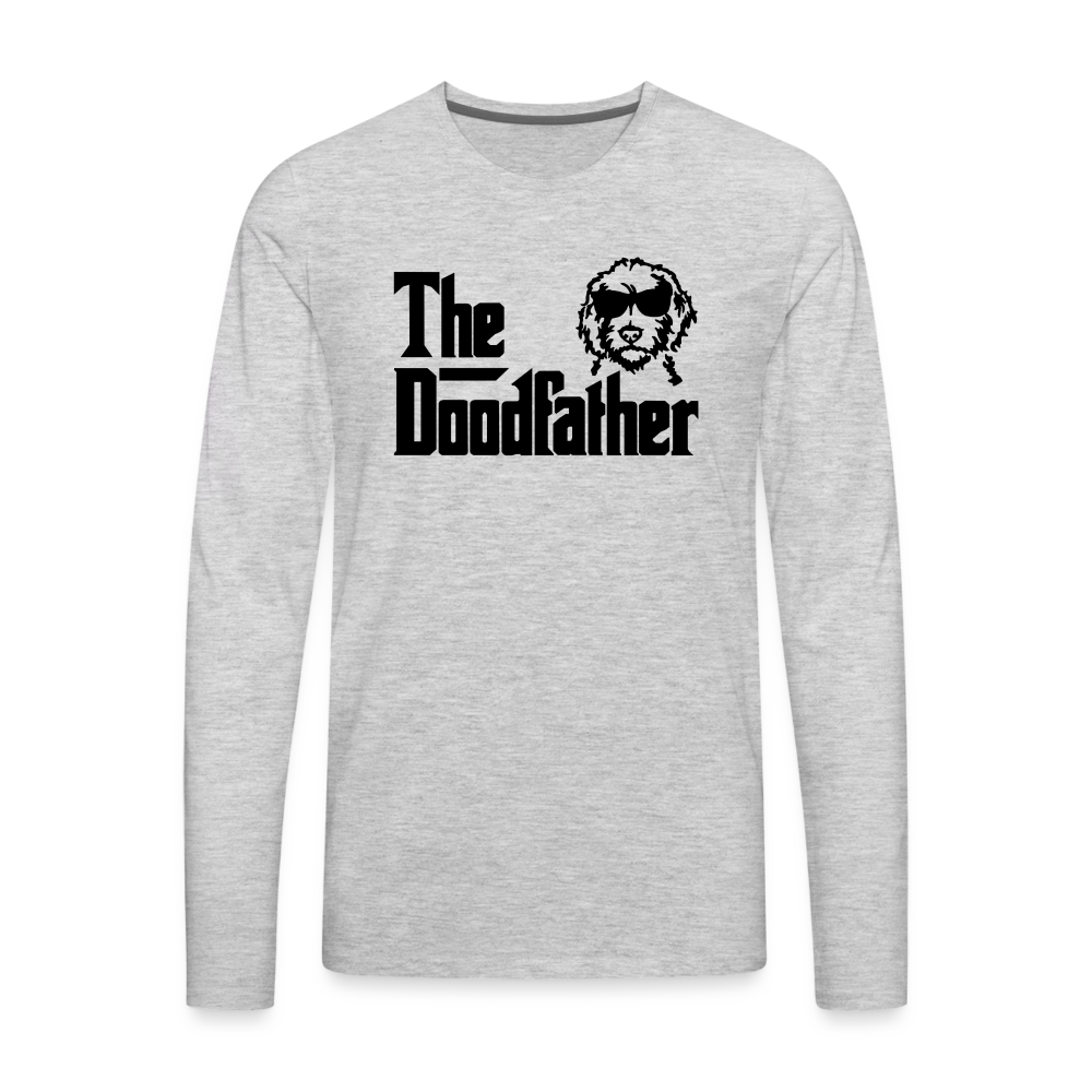 The Doodfather Men's Premium Long Sleeve T-Shirt - heather gray