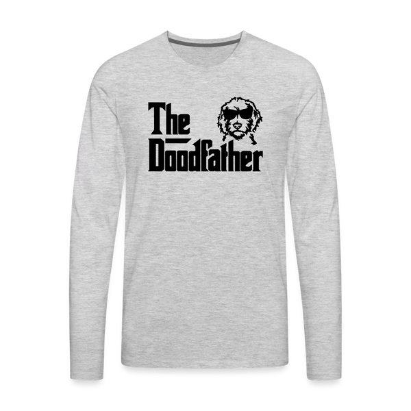 The Doodfather Men's Premium Long Sleeve T-Shirt - heather gray