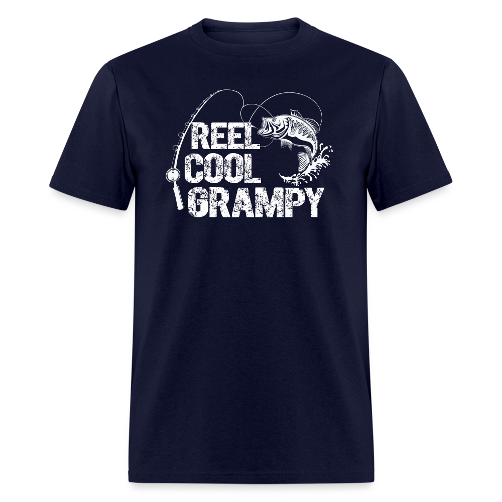 Reel Cool Grampy Unisex Classic T-Shirt - navy