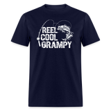 Reel Cool Grampy Unisex Classic T-Shirt - navy