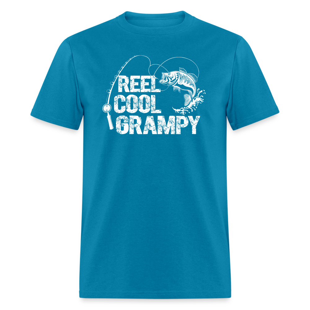 Reel Cool Grampy Unisex Classic T-Shirt - turquoise