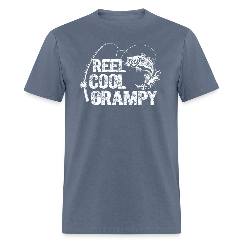 Reel Cool Grampy Unisex Classic T-Shirt - denim