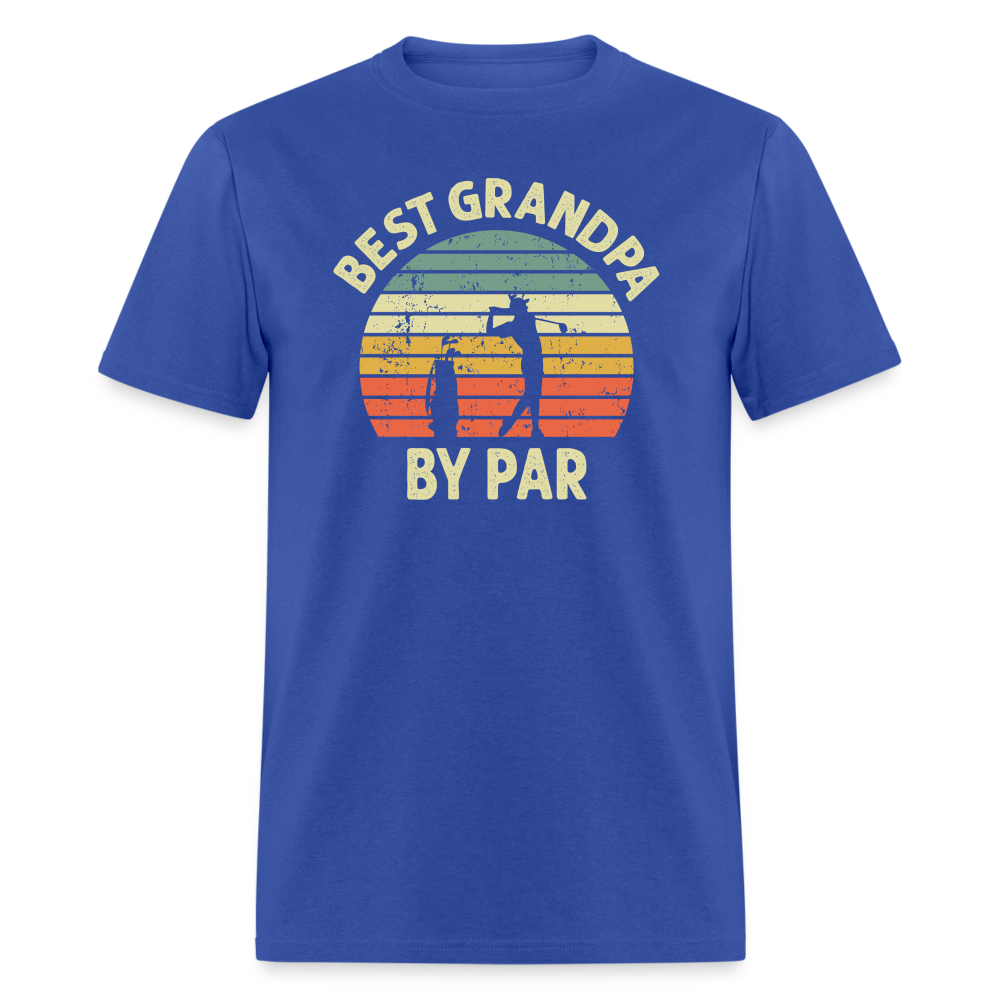 Best Grandpa By Par Unisex Classic T-Shirt - royal blue