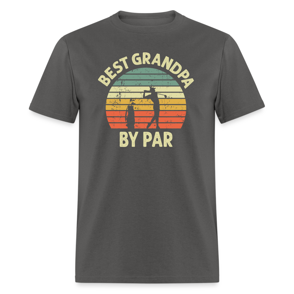 Best Grandpa By Par Unisex Classic T-Shirt - charcoal