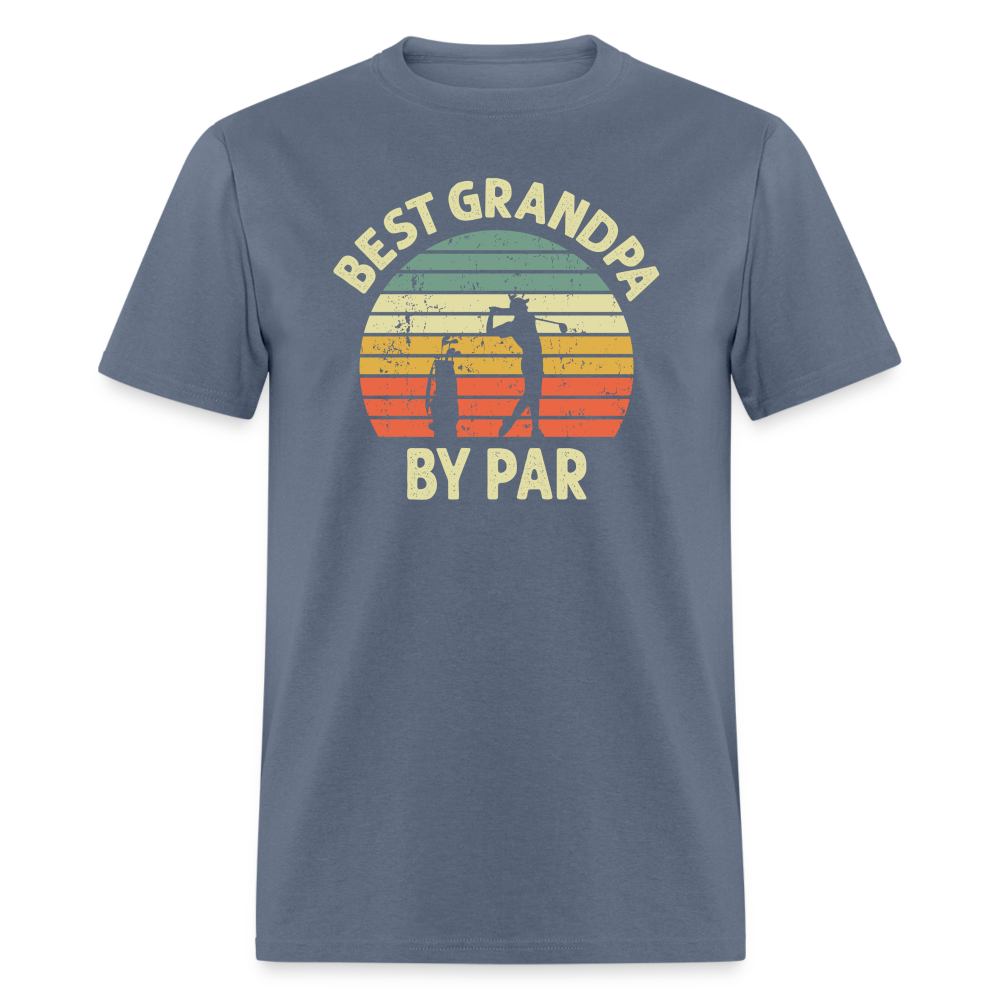 Best Grandpa By Par Unisex Classic T-Shirt - denim