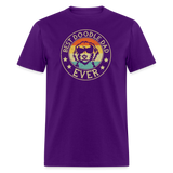 Best Doodle Dad Ever Unisex Classic T-Shirt - purple