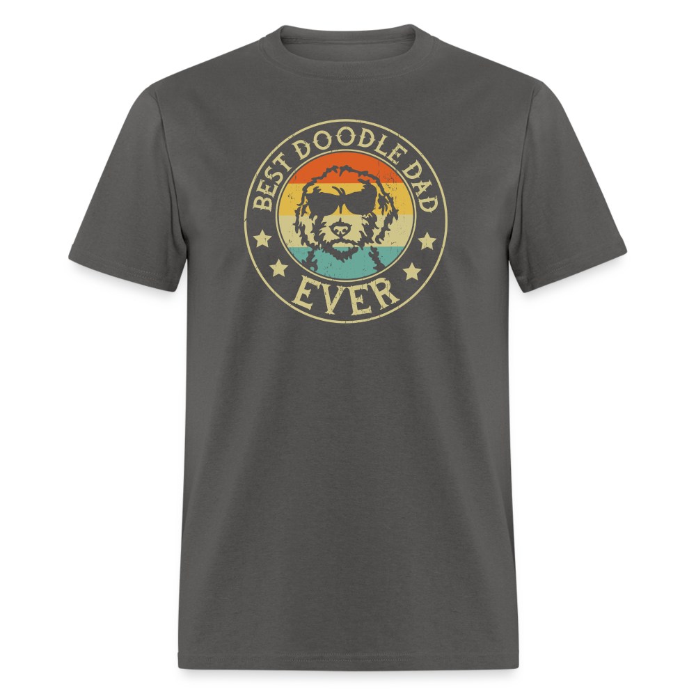 Best Doodle Dad Ever Unisex Classic T-Shirt - charcoal