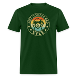 Best Doodle Dad Ever Unisex Classic T-Shirt - forest green