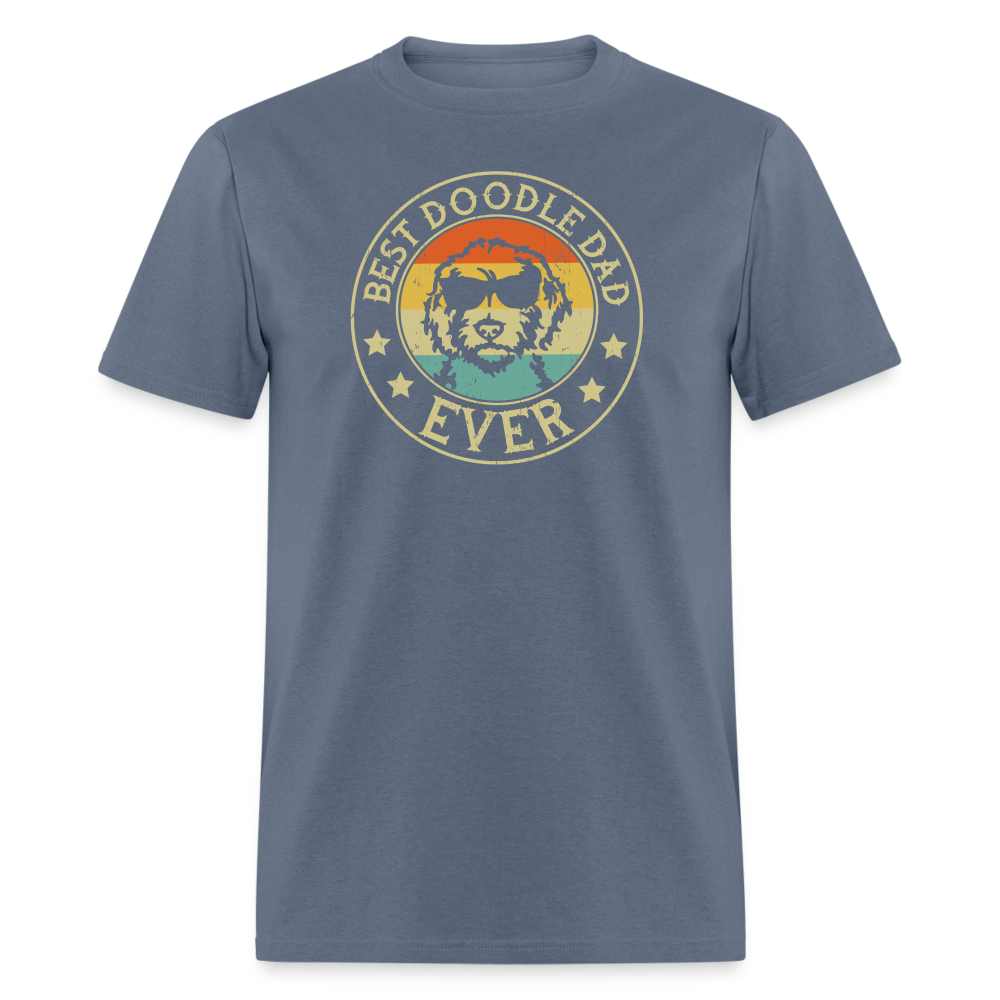 Best Doodle Dad Ever Unisex Classic T-Shirt - denim