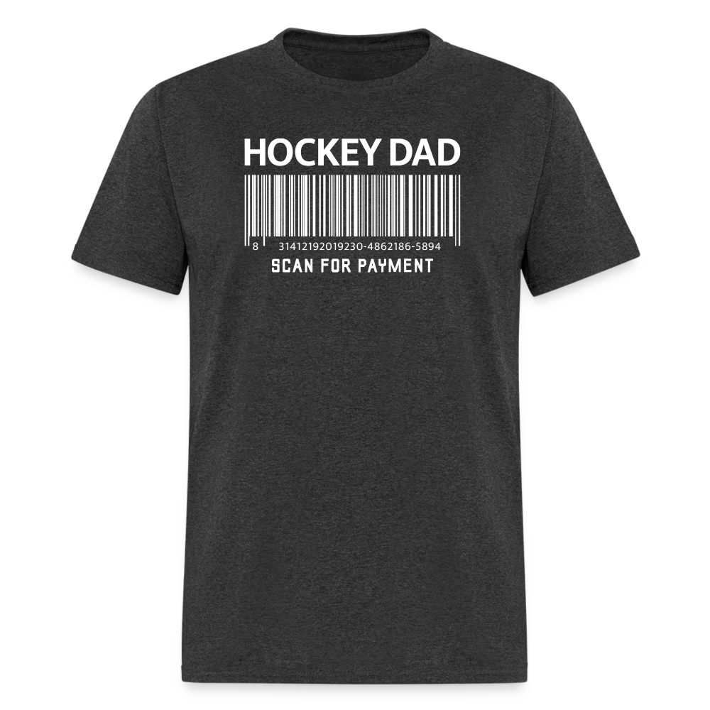 Hockey Dad Scan for Payment Unisex Classic T-Shirt - heather black