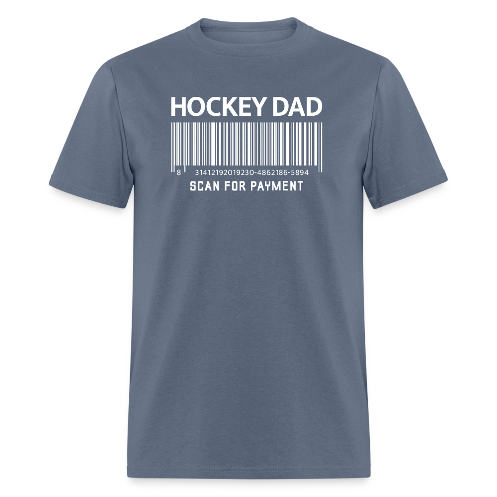 Hockey Dad Scan for Payment Unisex Classic T-Shirt - denim