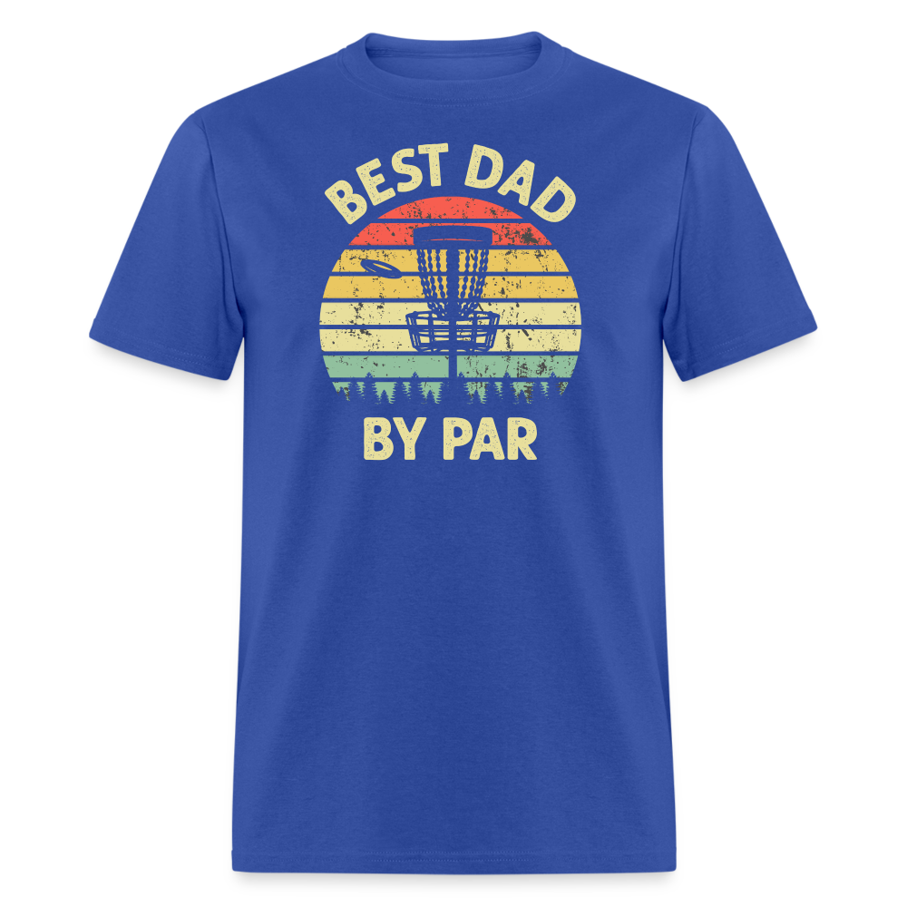 Best Dad By Par Disc Golf Unisex Classic T-Shirt - royal blue