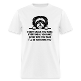 Every Snack You Make Shi Tzu Unisex Classic T-Shirt - white