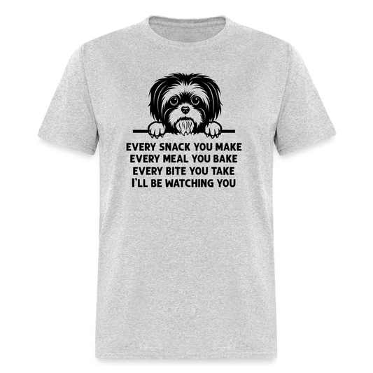 Every Snack You Make Shi Tzu Unisex Classic T-Shirt - heather gray