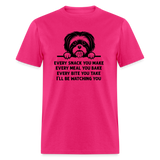 Every Snack You Make Shi Tzu Unisex Classic T-Shirt - fuchsia