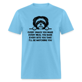 Every Snack You Make Shi Tzu Unisex Classic T-Shirt - aquatic blue