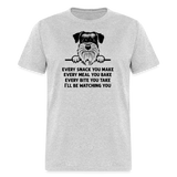 Every Snack You Make Schnauzer Unisex Classic T-Shirt - heather gray