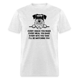 Every Snack You Make Schnauzer Unisex Classic T-Shirt - light heather gray
