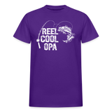 Reel Cool Opa Gildan Ultra Cotton Adult T-Shirt - purple