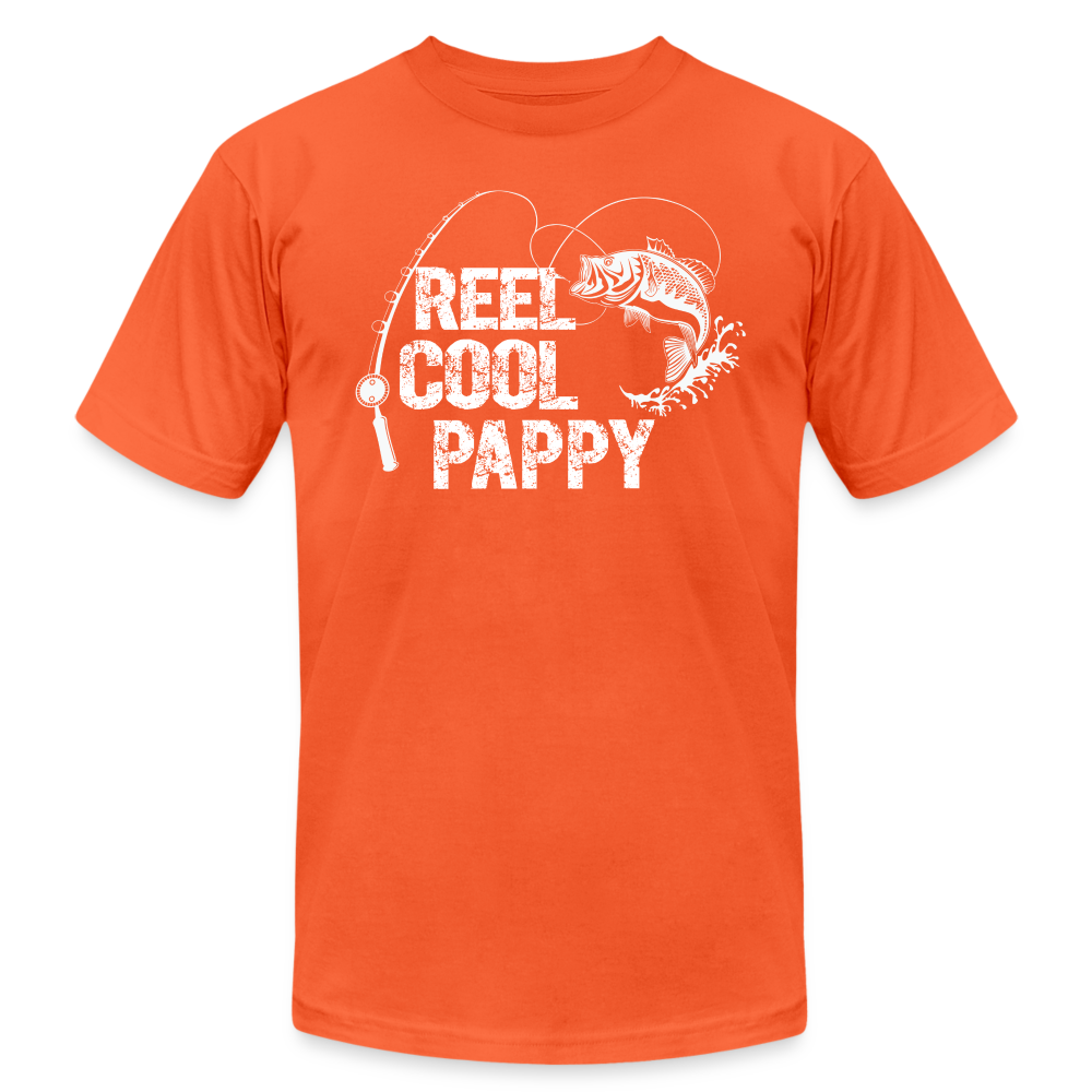 Reel Cool Pappy Unisex Jersey T-Shirt by Bella + Canvas - orange