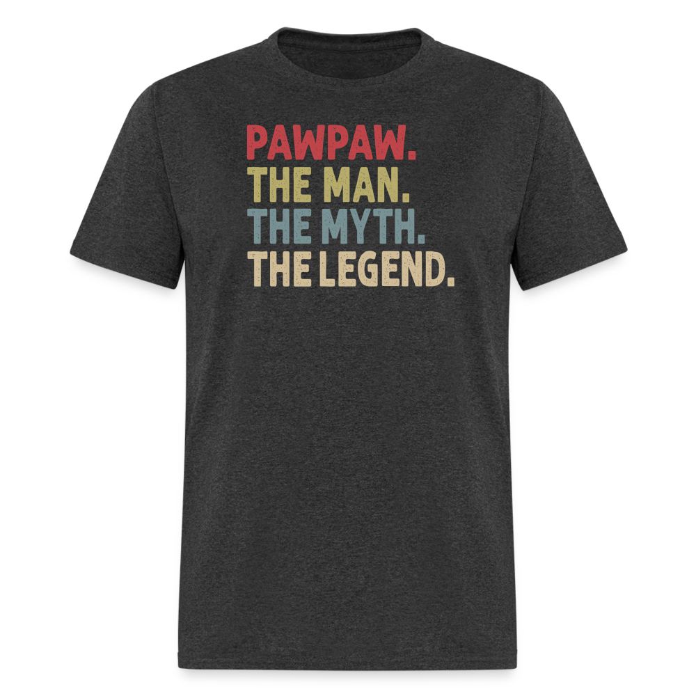 Pawpaw the Man the Myth the Legend Unisex Classic T-Shirt - heather black