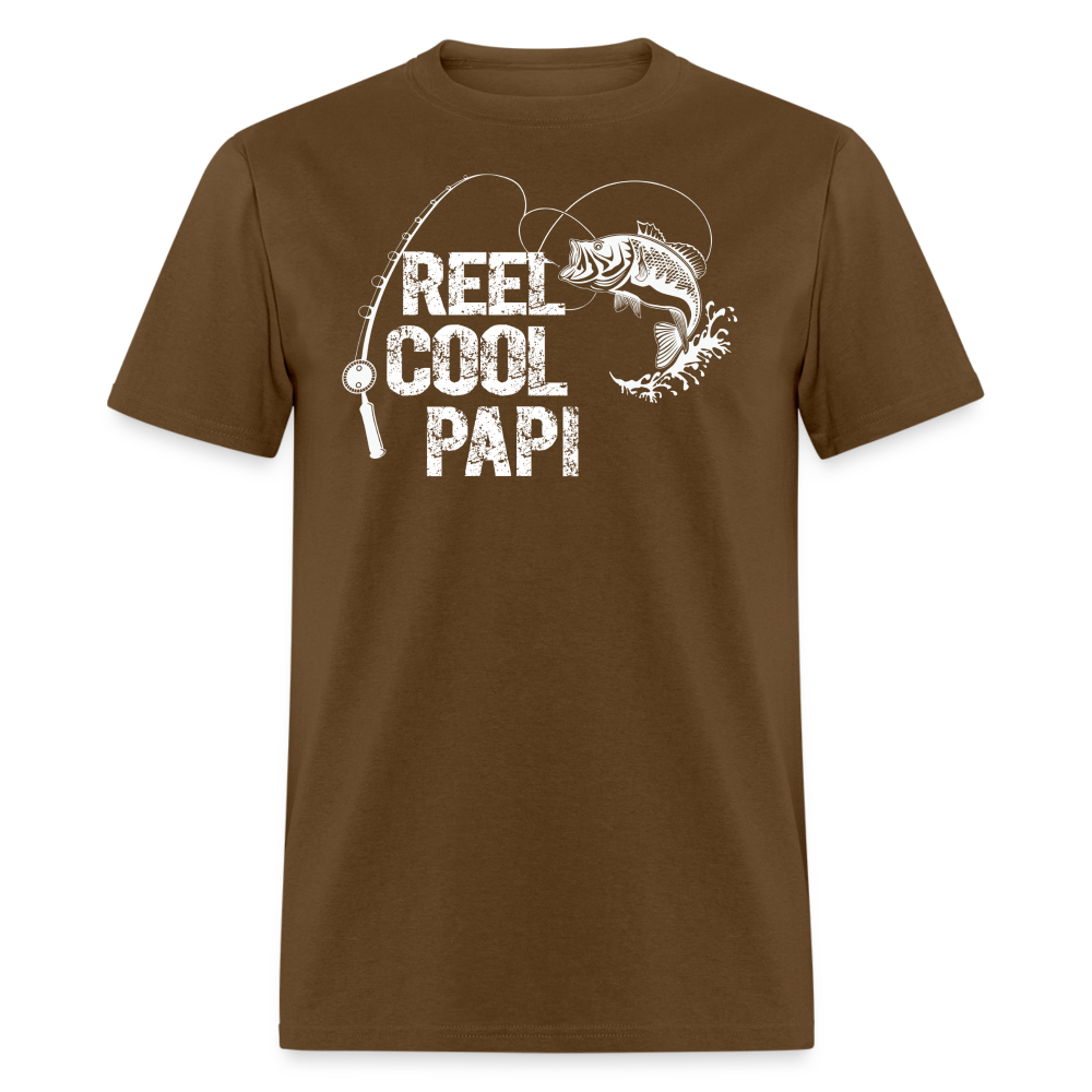 Reel Cool Papi Unisex Classic T-Shirt - brown