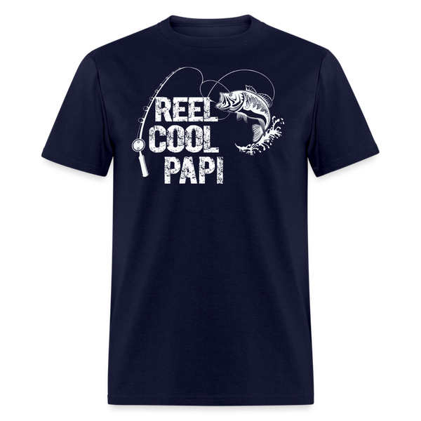 Reel Cool Papi Unisex Classic T-Shirt - navy