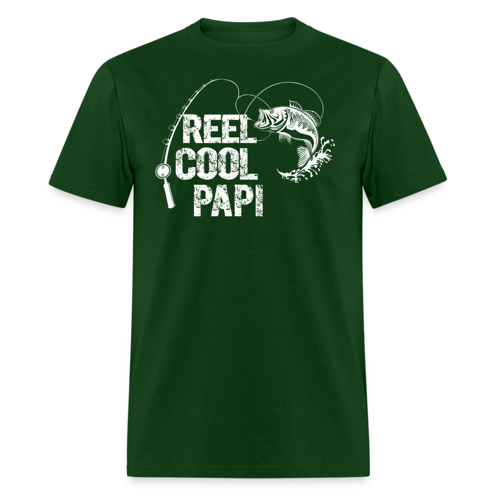 Reel Cool Papi Unisex Classic T-Shirt - forest green