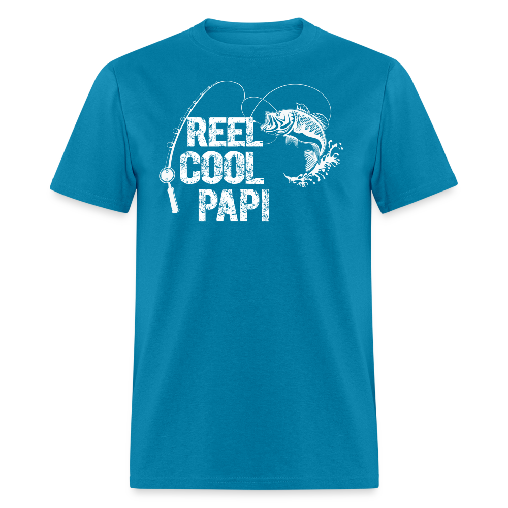 Reel Cool Papi Unisex Classic T-Shirt - turquoise