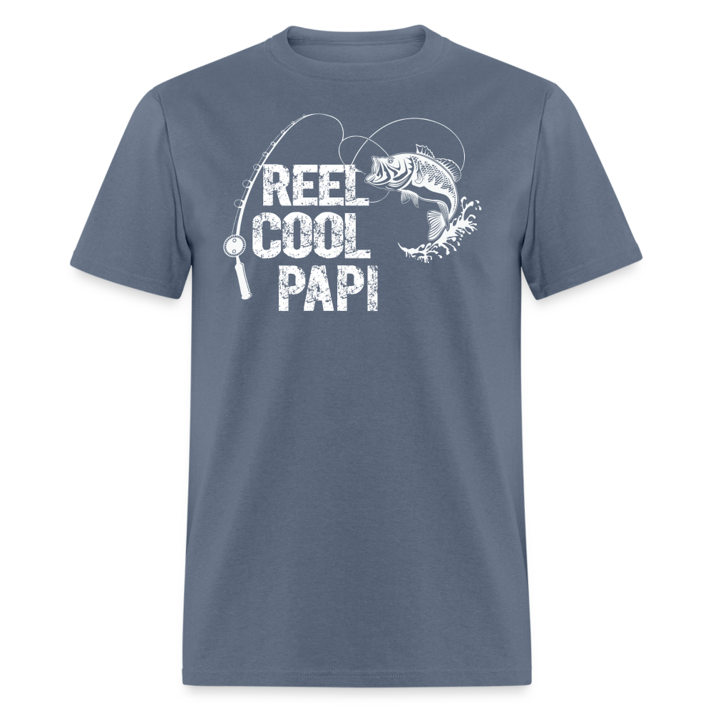 Reel Cool Papi Unisex Classic T-Shirt - denim