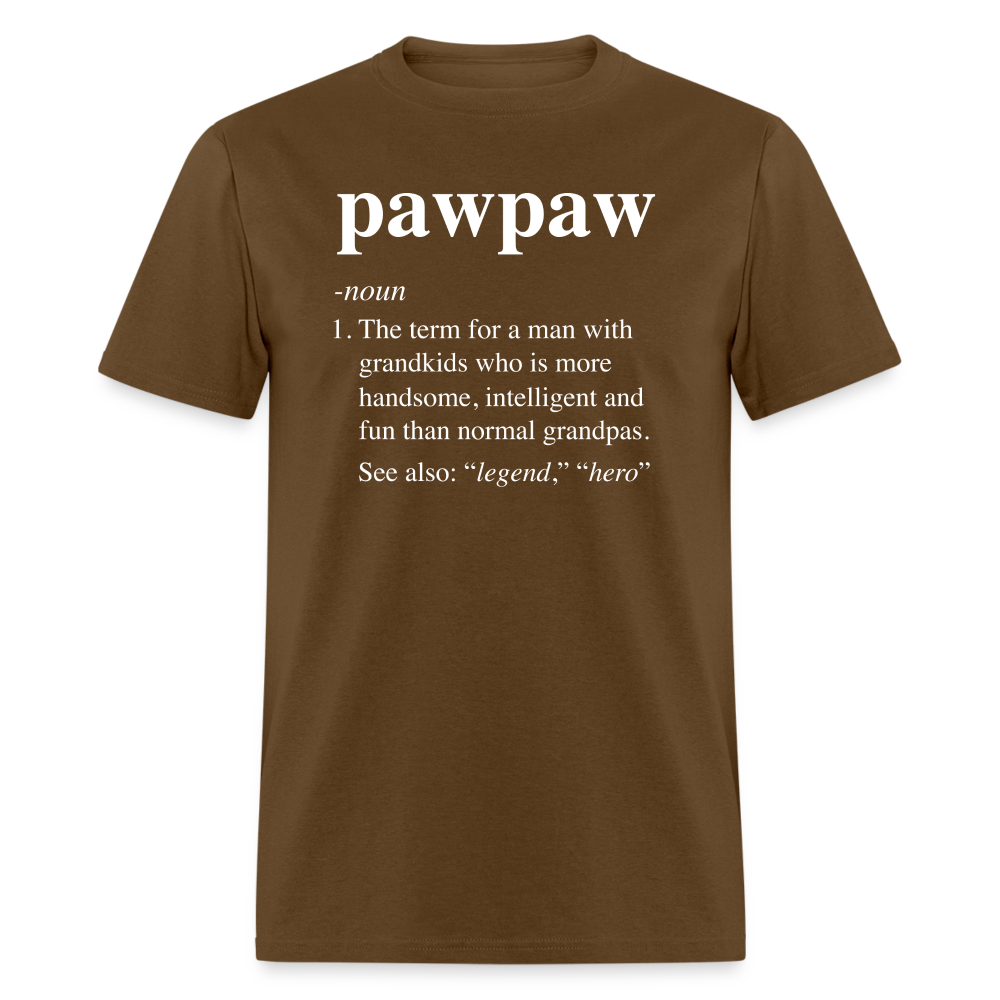 Pawpaw Definiton Unisex Classic T-Shirt - brown